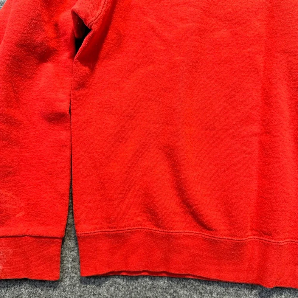 Dodge Scat Pack Sweatshirt Mens Medium Red Embroidered Graphic Skater 2017